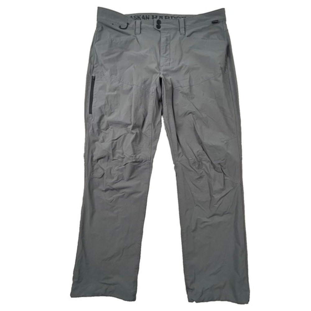 Alaskan Hardgear Pants Mens 38x30 Cargo Hiking 5-Pocket Outdoor Camping‎ Gray